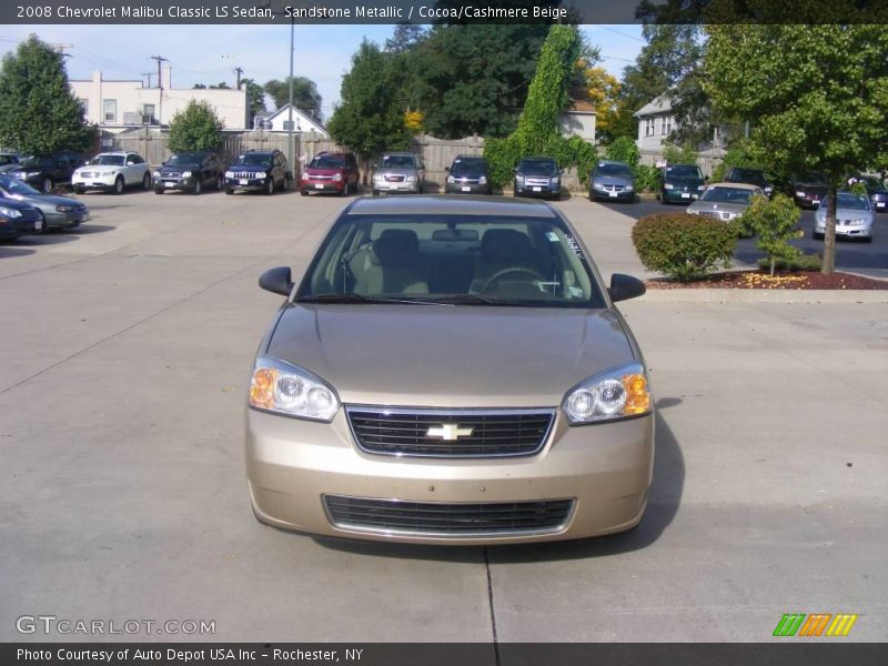 Sandstone Metallic / Cocoa/Cashmere Beige 2008 Chevrolet Malibu Classic LS Sedan