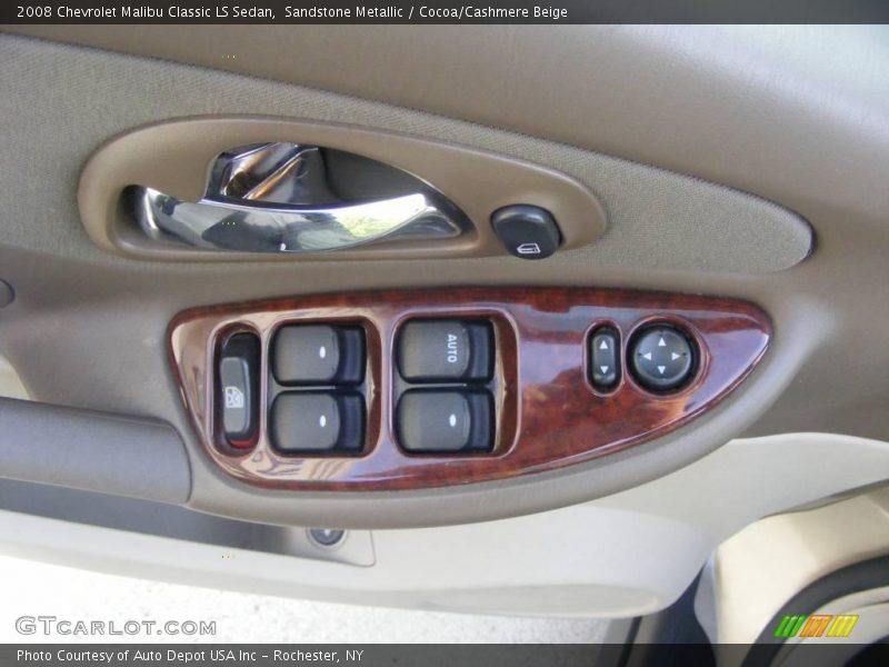 Sandstone Metallic / Cocoa/Cashmere Beige 2008 Chevrolet Malibu Classic LS Sedan