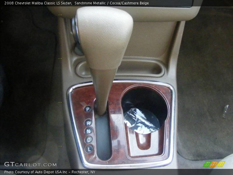 Sandstone Metallic / Cocoa/Cashmere Beige 2008 Chevrolet Malibu Classic LS Sedan