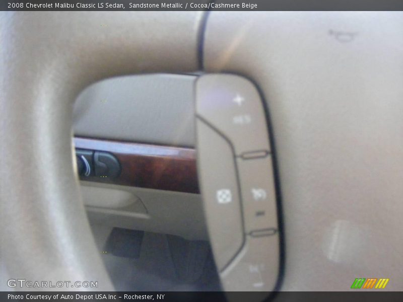 Sandstone Metallic / Cocoa/Cashmere Beige 2008 Chevrolet Malibu Classic LS Sedan