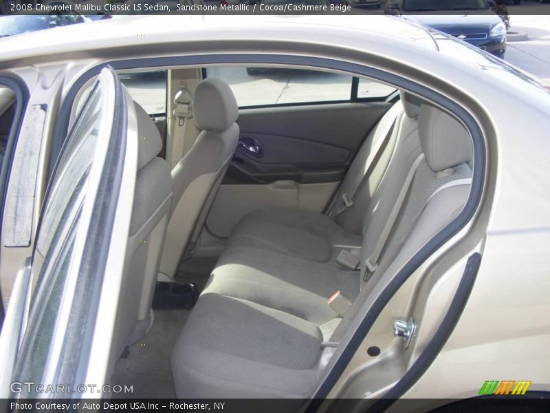 Sandstone Metallic / Cocoa/Cashmere Beige 2008 Chevrolet Malibu Classic LS Sedan