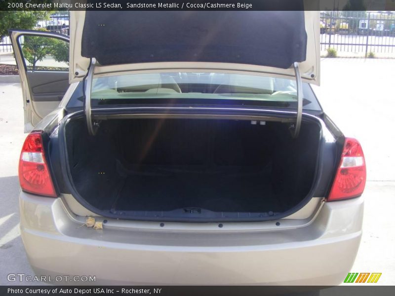 Sandstone Metallic / Cocoa/Cashmere Beige 2008 Chevrolet Malibu Classic LS Sedan