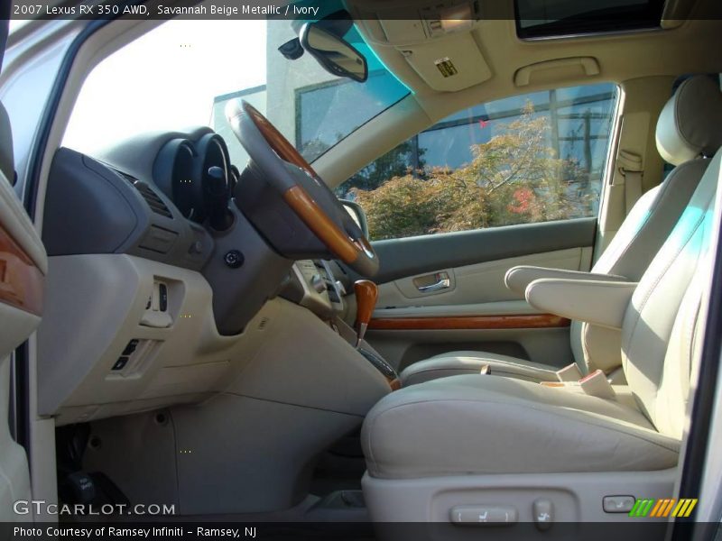 Savannah Beige Metallic / Ivory 2007 Lexus RX 350 AWD