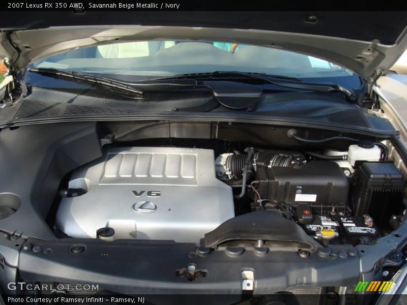Savannah Beige Metallic / Ivory 2007 Lexus RX 350 AWD