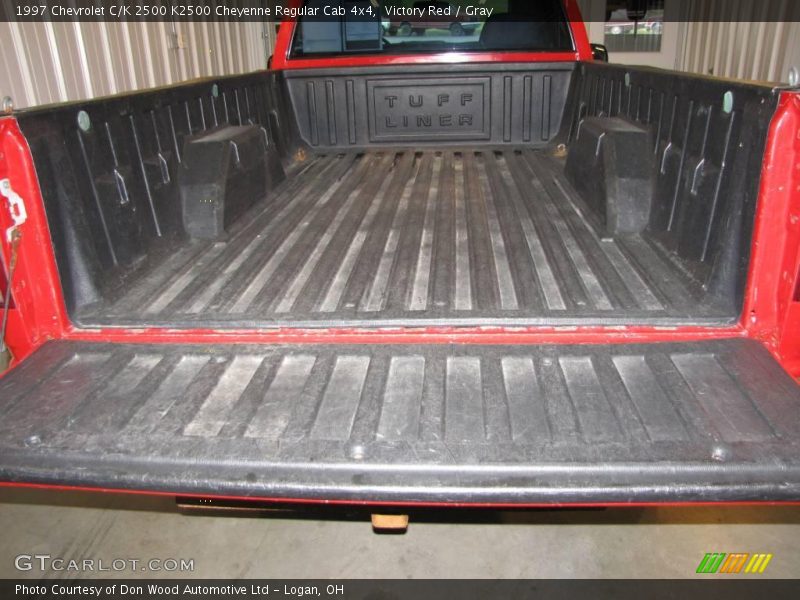 Victory Red / Gray 1997 Chevrolet C/K 2500 K2500 Cheyenne Regular Cab 4x4