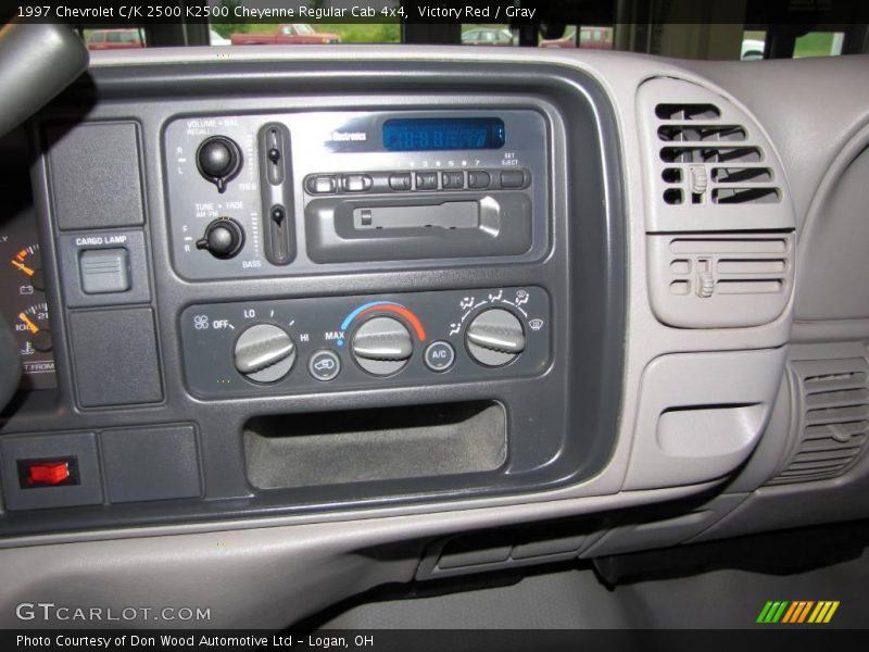 Victory Red / Gray 1997 Chevrolet C/K 2500 K2500 Cheyenne Regular Cab 4x4