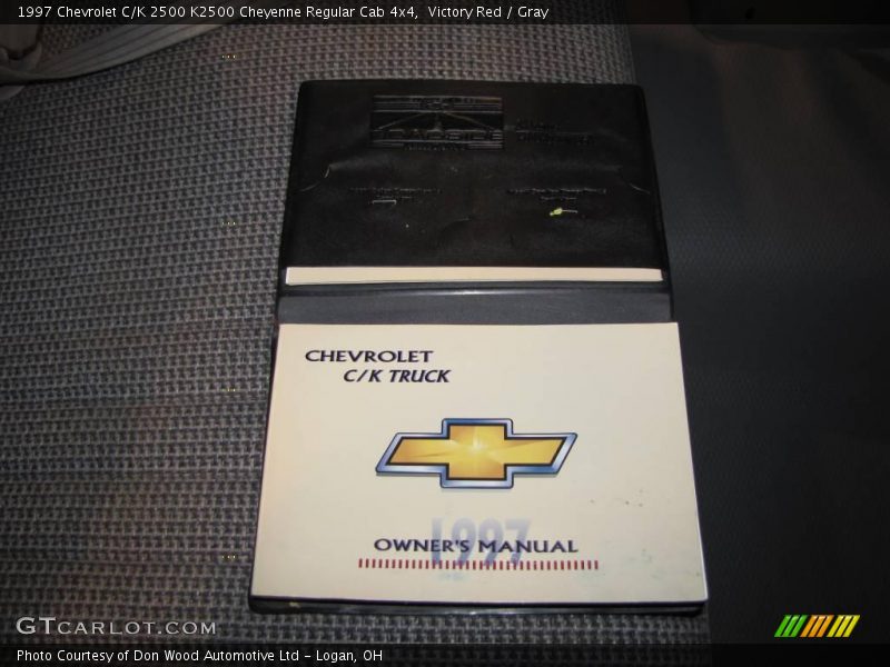 Victory Red / Gray 1997 Chevrolet C/K 2500 K2500 Cheyenne Regular Cab 4x4
