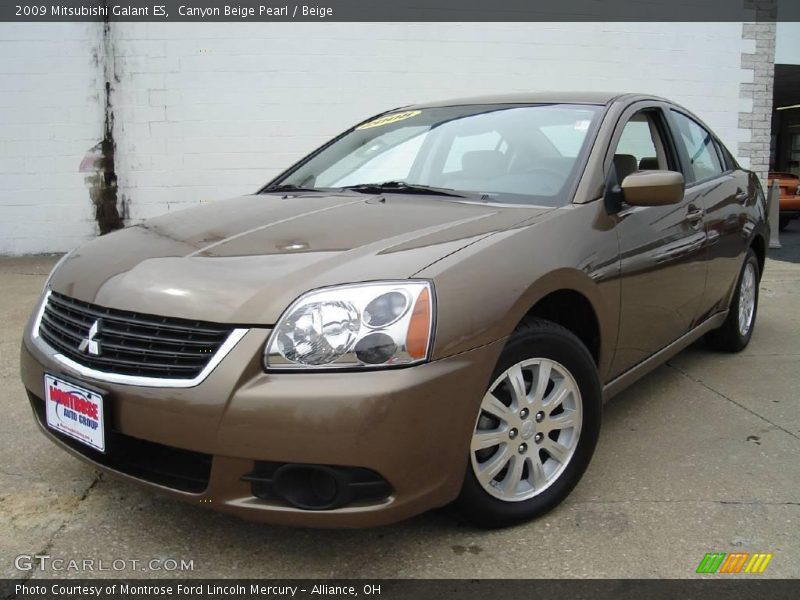 Canyon Beige Pearl / Beige 2009 Mitsubishi Galant ES