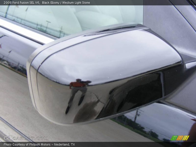 Black Ebony / Medium Light Stone 2008 Ford Fusion SEL V6