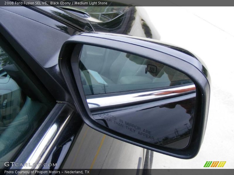 Black Ebony / Medium Light Stone 2008 Ford Fusion SEL V6