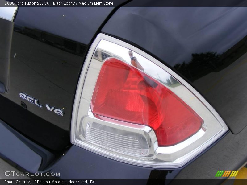 Black Ebony / Medium Light Stone 2008 Ford Fusion SEL V6