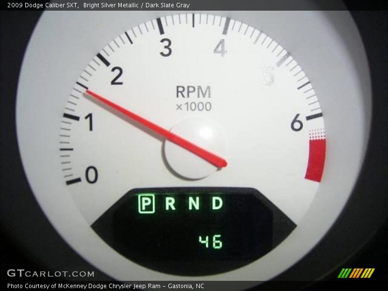 Bright Silver Metallic / Dark Slate Gray 2009 Dodge Caliber SXT