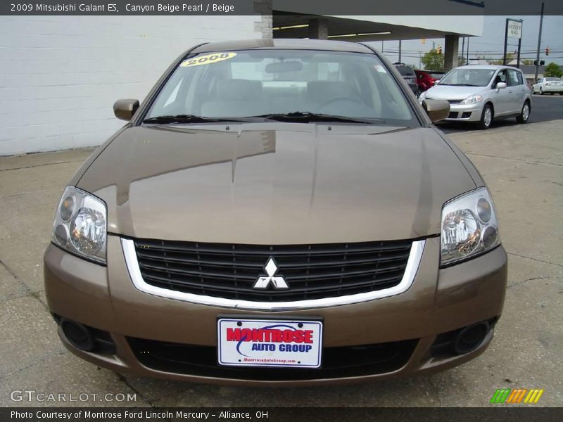 Canyon Beige Pearl / Beige 2009 Mitsubishi Galant ES