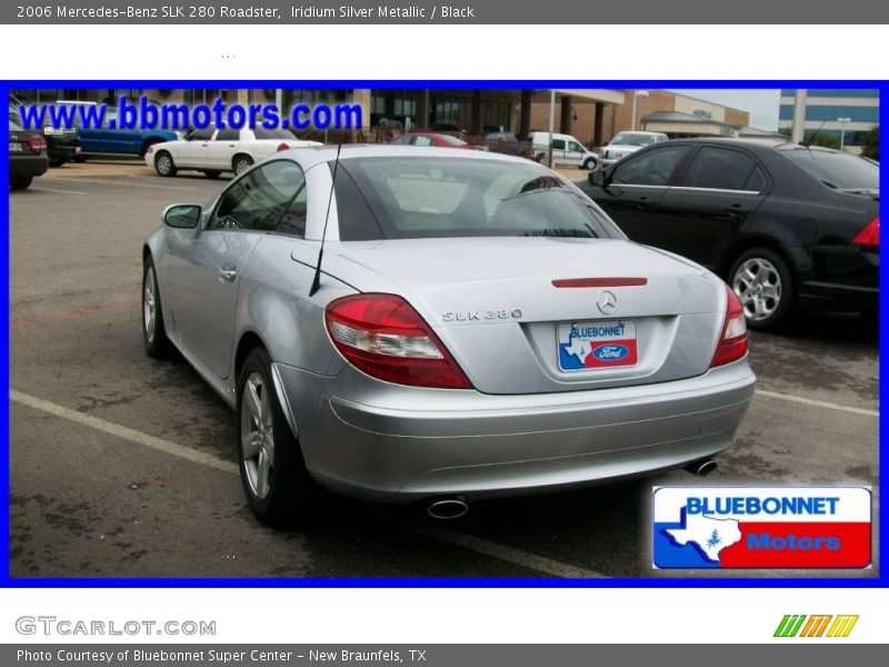 Iridium Silver Metallic / Black 2006 Mercedes-Benz SLK 280 Roadster