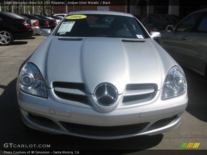 Iridium Silver Metallic / Black 2006 Mercedes-Benz SLK 280 Roadster