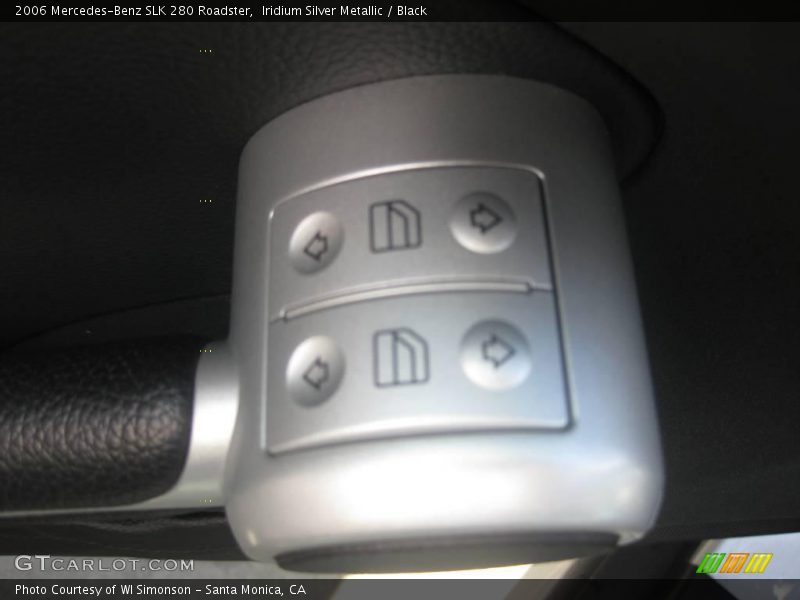 Iridium Silver Metallic / Black 2006 Mercedes-Benz SLK 280 Roadster