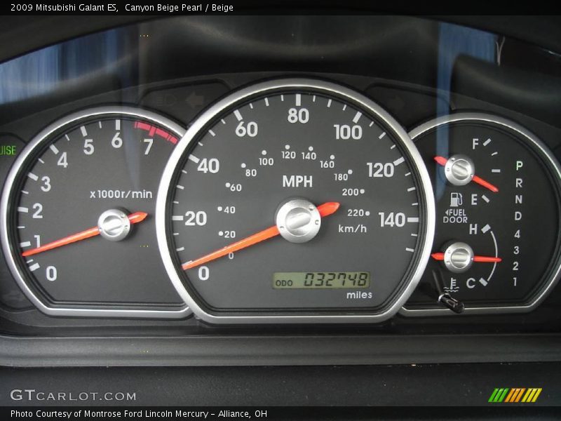 Canyon Beige Pearl / Beige 2009 Mitsubishi Galant ES