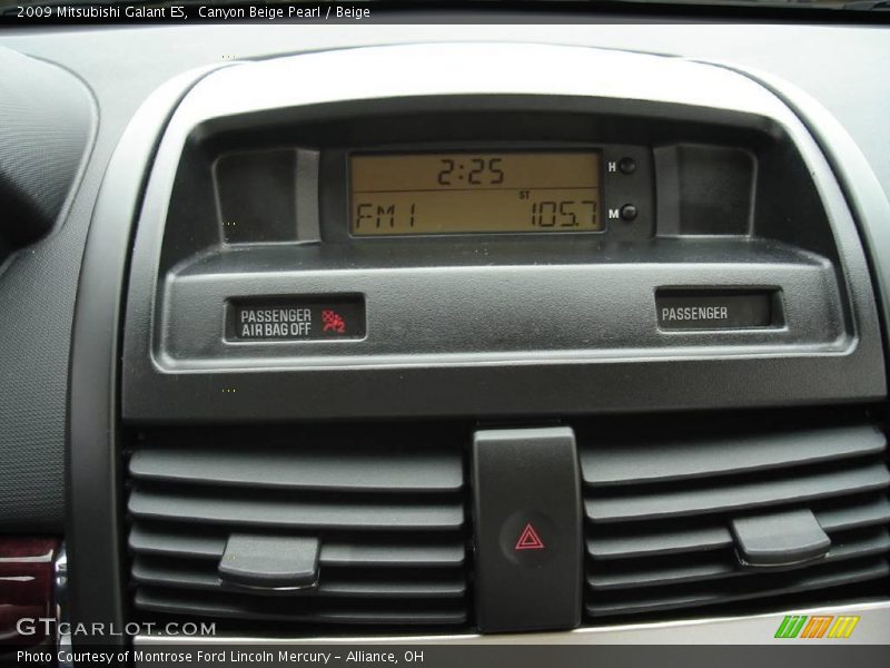 Canyon Beige Pearl / Beige 2009 Mitsubishi Galant ES