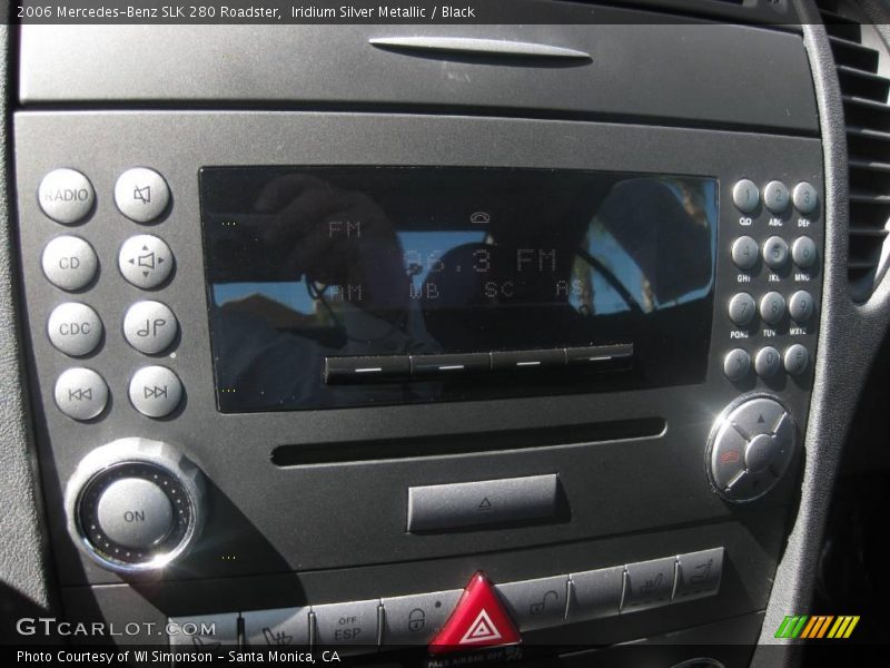Iridium Silver Metallic / Black 2006 Mercedes-Benz SLK 280 Roadster