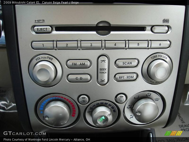 Canyon Beige Pearl / Beige 2009 Mitsubishi Galant ES