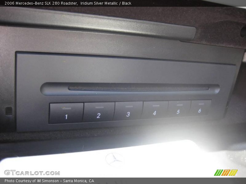 Iridium Silver Metallic / Black 2006 Mercedes-Benz SLK 280 Roadster