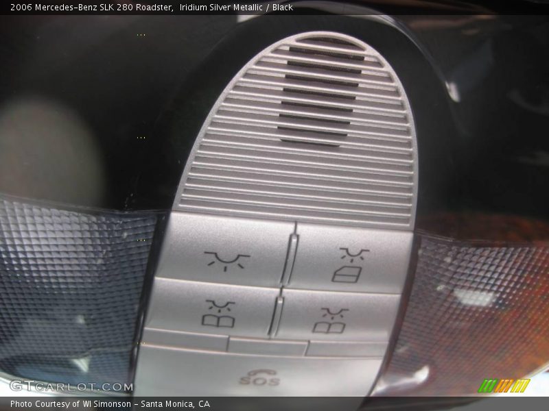 Iridium Silver Metallic / Black 2006 Mercedes-Benz SLK 280 Roadster