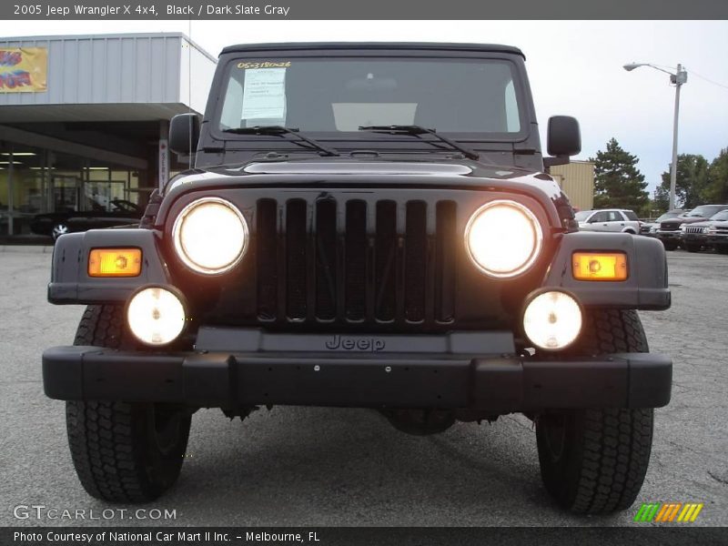 Black / Dark Slate Gray 2005 Jeep Wrangler X 4x4