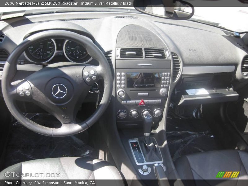 Iridium Silver Metallic / Black 2006 Mercedes-Benz SLK 280 Roadster