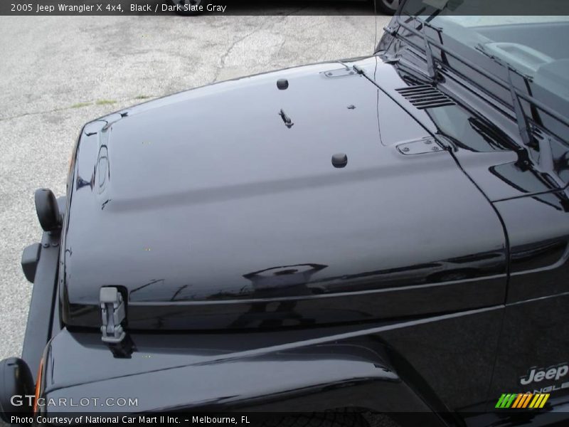 Black / Dark Slate Gray 2005 Jeep Wrangler X 4x4