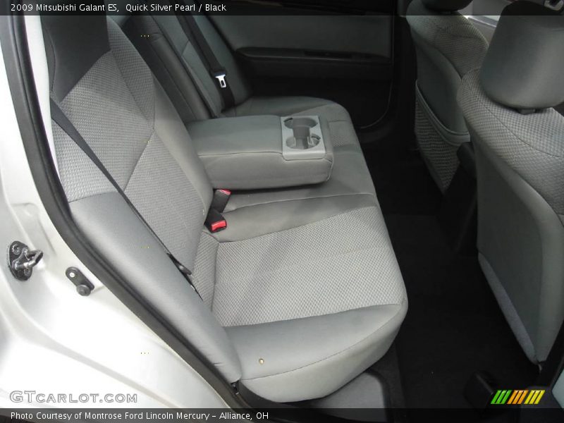 Quick Silver Pearl / Black 2009 Mitsubishi Galant ES