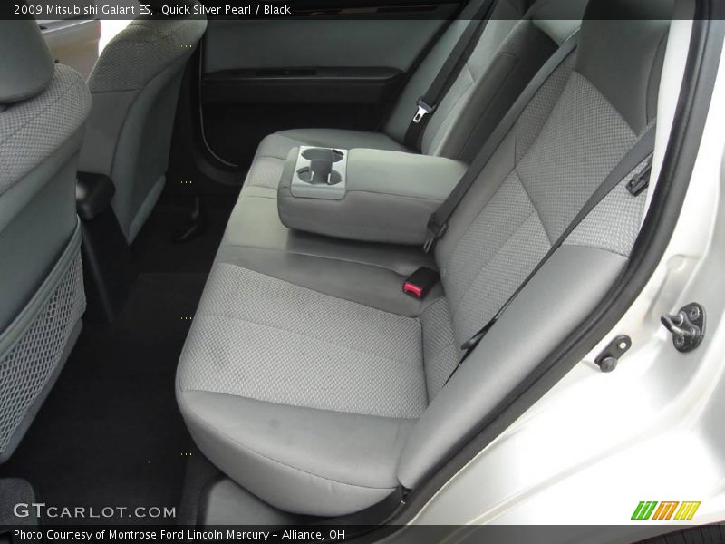 Quick Silver Pearl / Black 2009 Mitsubishi Galant ES