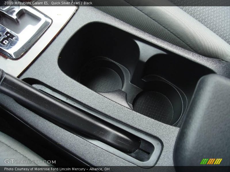 Quick Silver Pearl / Black 2009 Mitsubishi Galant ES