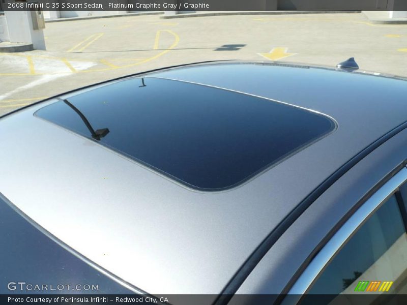 Platinum Graphite Gray / Graphite 2008 Infiniti G 35 S Sport Sedan