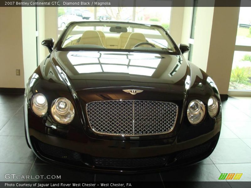 Diamond Black / Magnolia 2007 Bentley Continental GTC