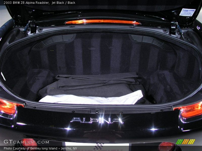 Jet Black / Black 2003 BMW Z8 Alpina Roadster