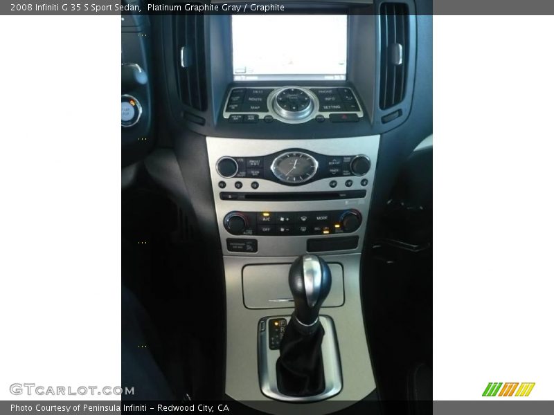 Platinum Graphite Gray / Graphite 2008 Infiniti G 35 S Sport Sedan
