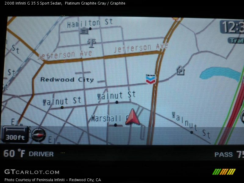 Platinum Graphite Gray / Graphite 2008 Infiniti G 35 S Sport Sedan