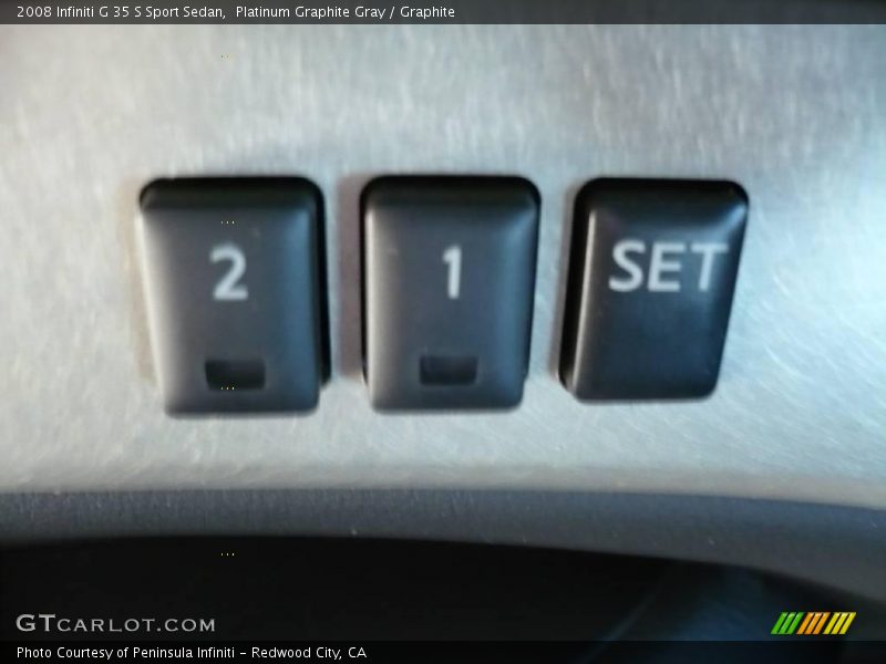 Platinum Graphite Gray / Graphite 2008 Infiniti G 35 S Sport Sedan