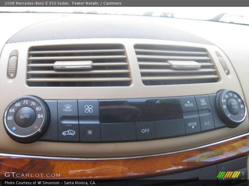 Pewter Metallic / Cashmere 2008 Mercedes-Benz E 350 Sedan