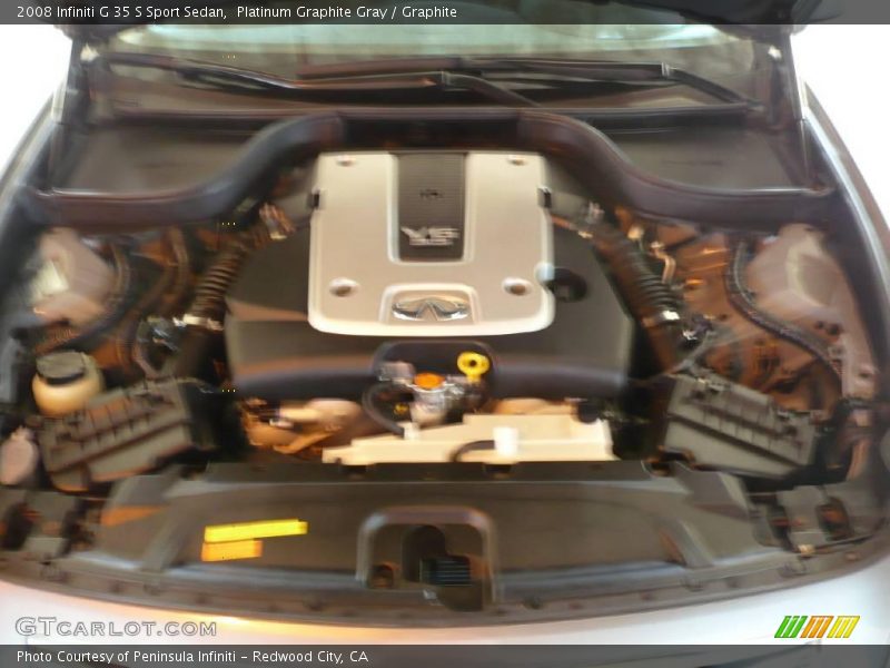 Platinum Graphite Gray / Graphite 2008 Infiniti G 35 S Sport Sedan