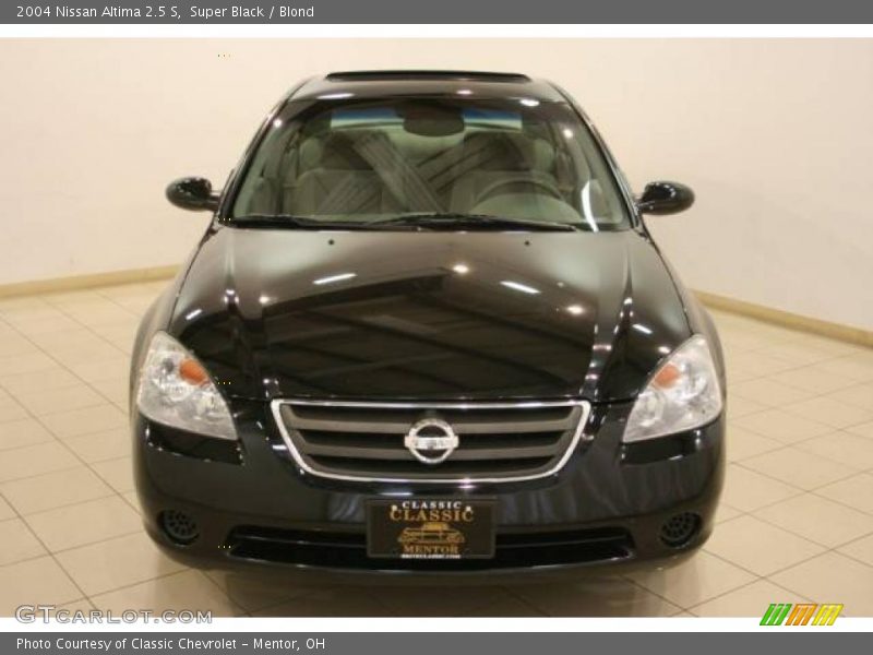 Super Black / Blond 2004 Nissan Altima 2.5 S