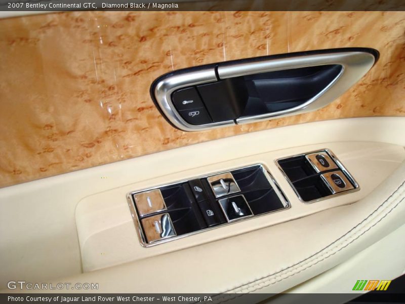 Diamond Black / Magnolia 2007 Bentley Continental GTC
