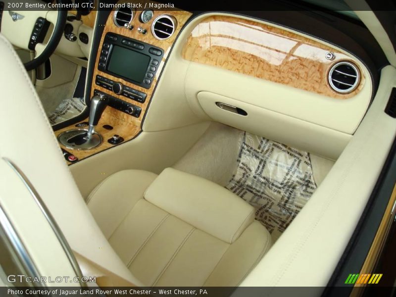 Diamond Black / Magnolia 2007 Bentley Continental GTC