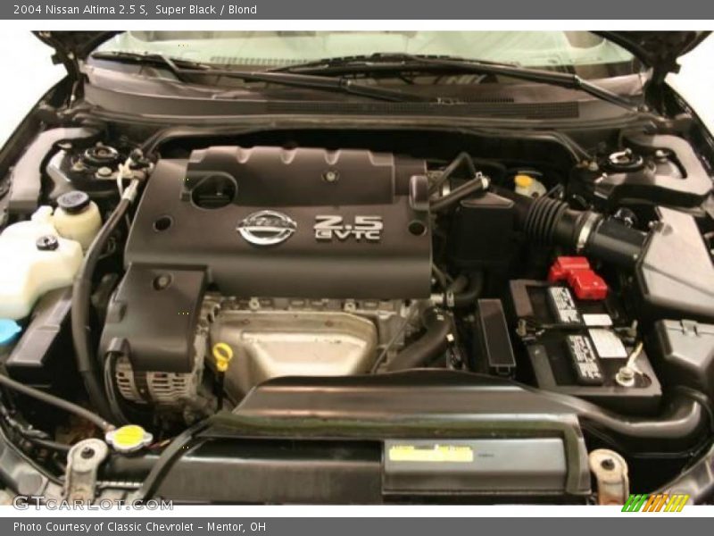Super Black / Blond 2004 Nissan Altima 2.5 S