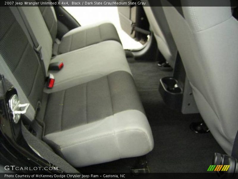 Black / Dark Slate Gray/Medium Slate Gray 2007 Jeep Wrangler Unlimited X 4x4