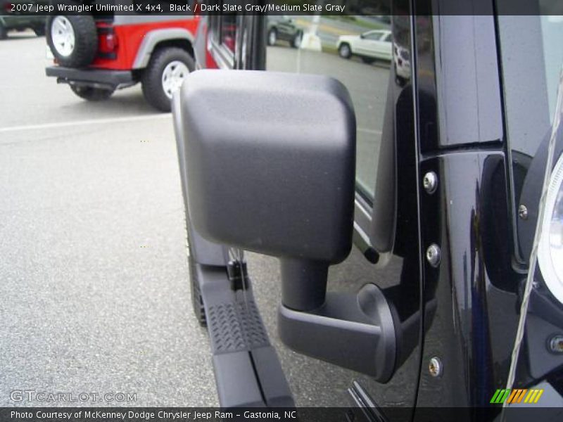 Black / Dark Slate Gray/Medium Slate Gray 2007 Jeep Wrangler Unlimited X 4x4