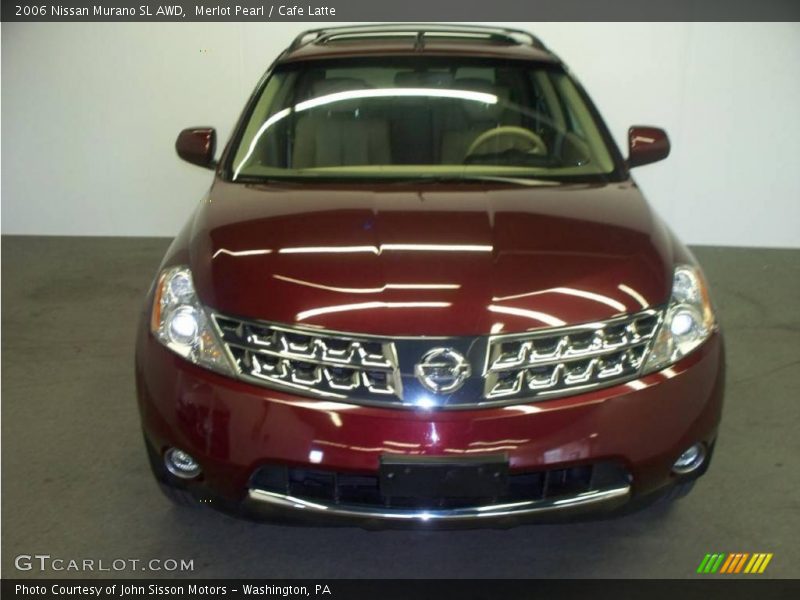 Merlot Pearl / Cafe Latte 2006 Nissan Murano SL AWD