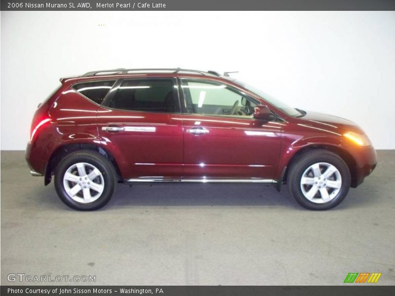 Merlot Pearl / Cafe Latte 2006 Nissan Murano SL AWD