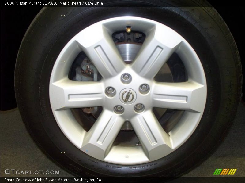Merlot Pearl / Cafe Latte 2006 Nissan Murano SL AWD