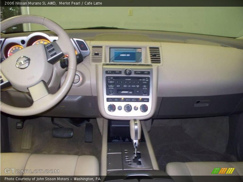 Merlot Pearl / Cafe Latte 2006 Nissan Murano SL AWD